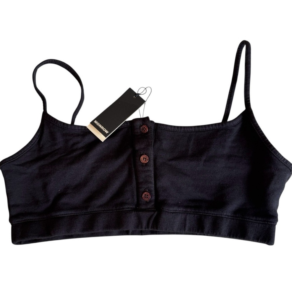 Monrow Fleece Bralette Sizes Small and Large NWT